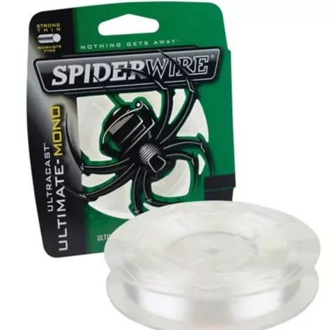 SPIDERWIRE ULTRACAST ULTIMATE MONO LINE FILLER SPOOL CLEAR 6LB