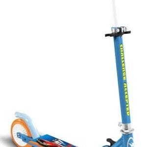 Mattel Hot Wheels 2-wheel Child scooter Foldable Foot Brake Blue