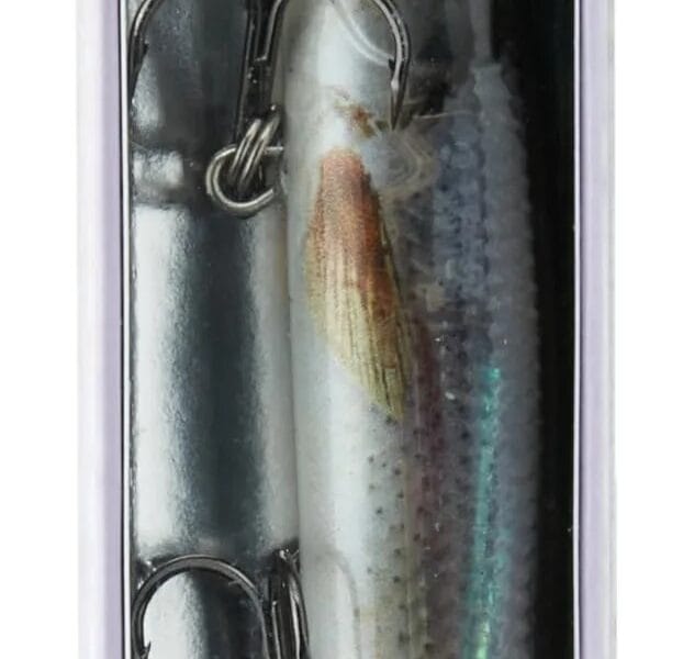 Rapala HJ12SML Husky Jerk Fishing Lure, Live Smelt, 4-3/4″, 7/16 oz