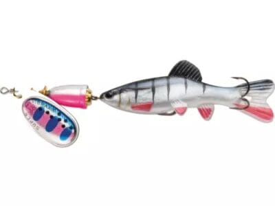 Blue Fox Vibrax CHASER Spinnerbait – 1/2 oz. – Rainbow Trout