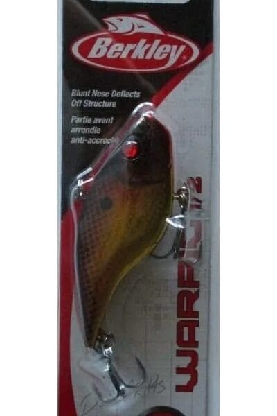 BERKLEY WARPIG Lipless Crankbait 1/2 Oz. 3″ Black Gold