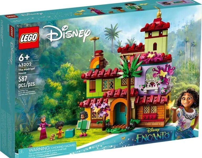 LEGO Disney Encanto The Madrigal House 43202 Building Kit; A Top Gift for Kids Who Love Construction Toys and House Play