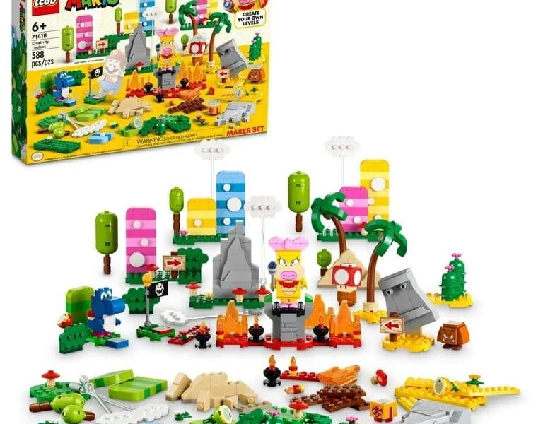 LEGO Super Mario Creativity Toolbox Maker Set 71418