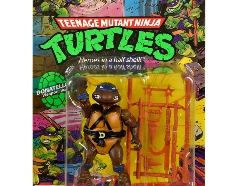 Playmates – TMNT Classic Donatello Basic Action Figure, Playmates, Gifts