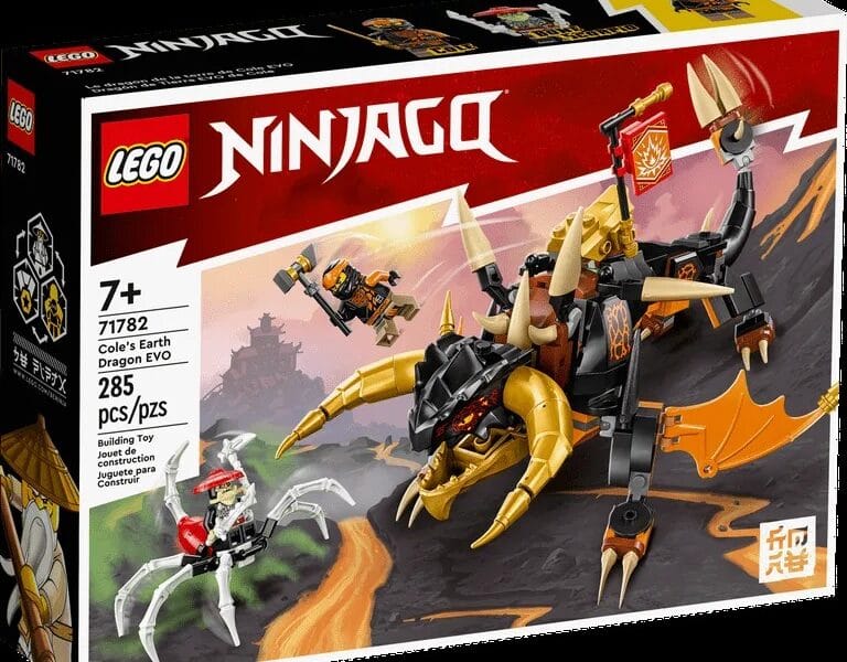 LEGO Ninjago Collectible Action Toy, Plastic Multicolor
