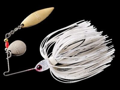 Eagle Claw Ball Head Fishing Jig White with Bronze Hook 3/8 oz 10 Count