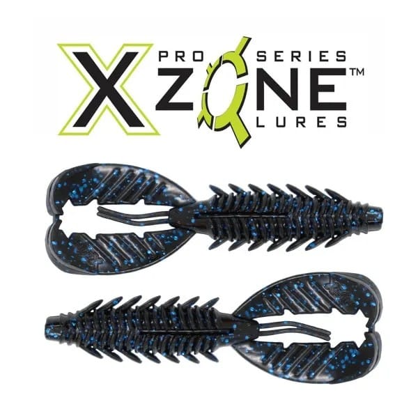 X Zone 3.25” Adrenaline Craw Blue