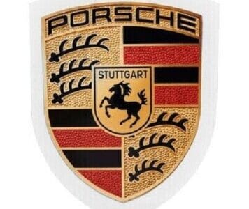 Genuine Porsche Bonnet Crest Sticker Badge 911