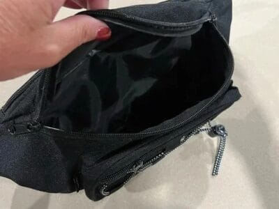 Jetstream Leather Waist Bag with Bungee