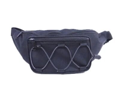 Jetstream Leather Waist Bag with Bungee