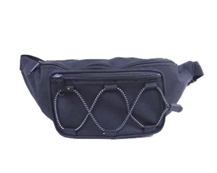 Jetstream Leather Waist Bag with Bungee