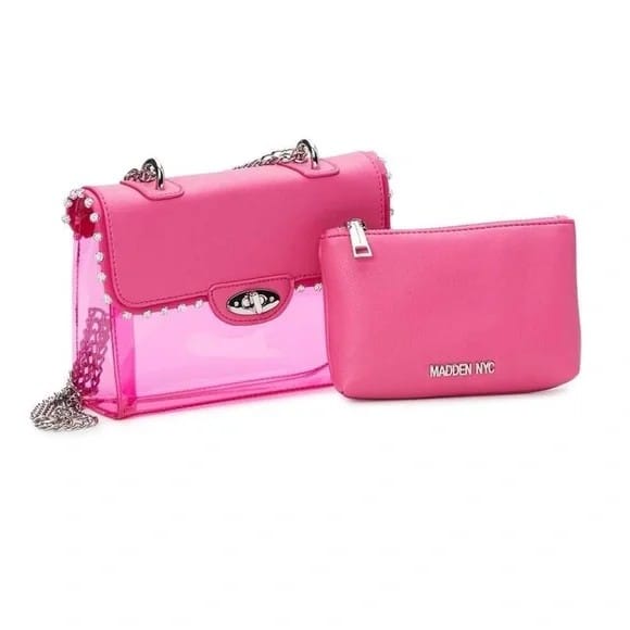 Madden NYC Steve Fuchsia Pink Y2K Purse