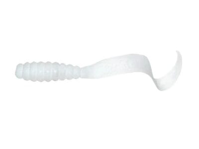 Mister Twister 3″ Meeny Soft Plastic Grub White