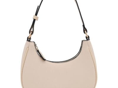 Time and Tru FashionPuzzle Small Crescent Shoulder Bag Underarm Purse