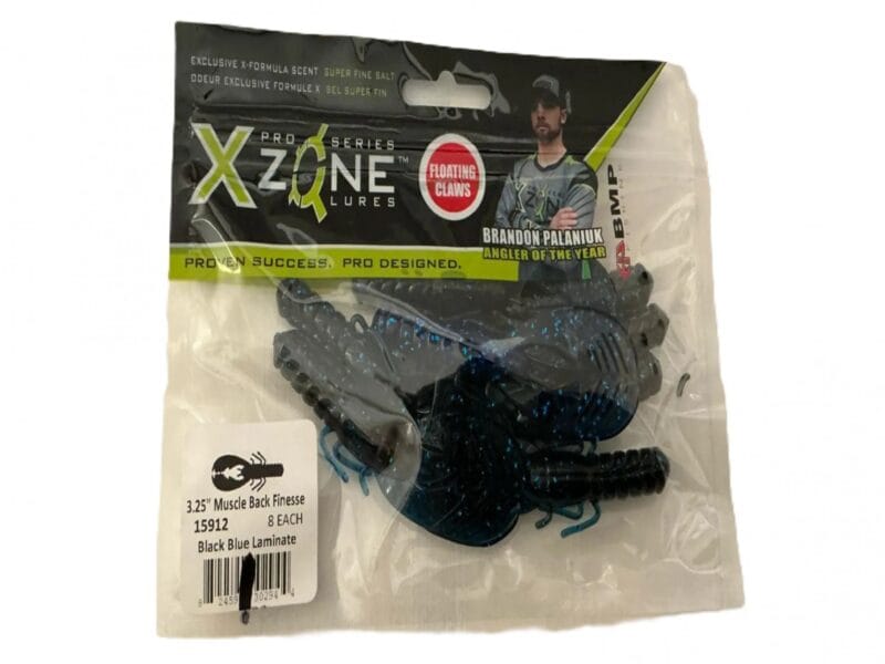 X Zone 3.25” Adrenaline Craw Blue