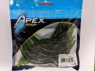 Apex AP-FFALL5-WRF Free Faller Watermelon Red Flake 5″ (10 Pack) Free Faller Watermelon Red Fla