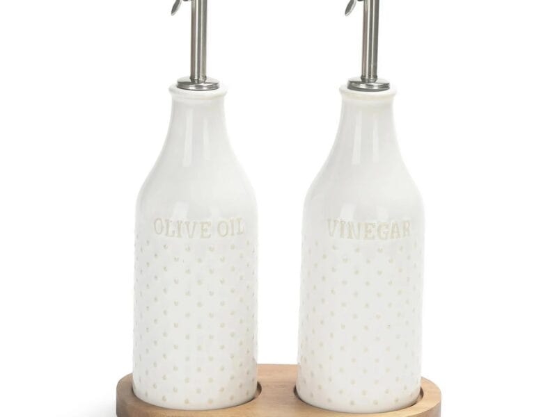 Mainstays Dot Series Oil & Vinegar Set