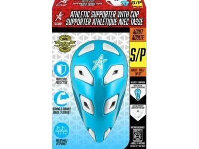 Future Stars Athletic Supporter with Jock Cup and Support Strap – Youth – Anti-microbial, machine washable, pro-style protective gear, FS Jock and Strap