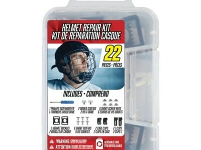Future Stars Hockey Helmet Repair Kit 22 Pieces A Key Item for All Hockey Bags