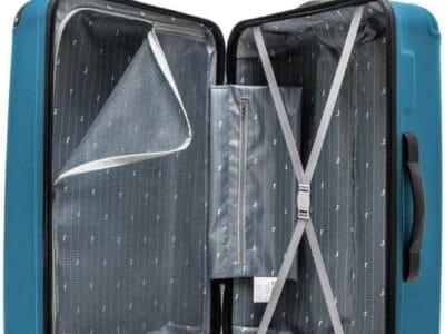 Jetstream 28-inch Softside Rolling Spinner Upright Carry-on Luggage, Teal