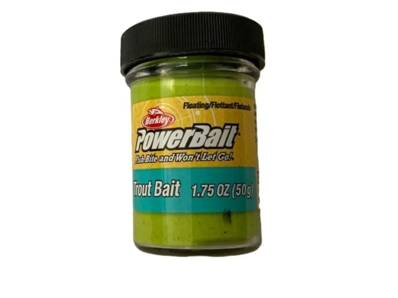 Berkley Powerbait Twisty Turtle Trout Bait Swirl Range Green 50g