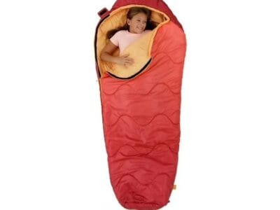 Firefly Outdoor Gear Youth Mummy Sleeping Bag Red/Orange, Youth Sleeping Bag