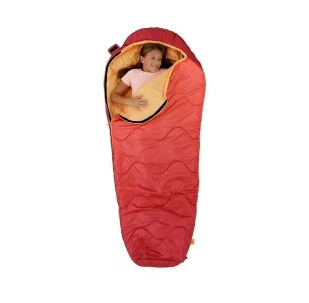 Firefly Outdoor Gear Youth Mummy Sleeping Bag Red/Orange, Youth Sleeping Bag