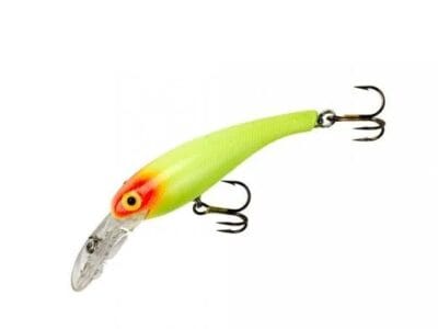 Cotton Cordell Wally Diver Chartreuse/Red Eye CD6106