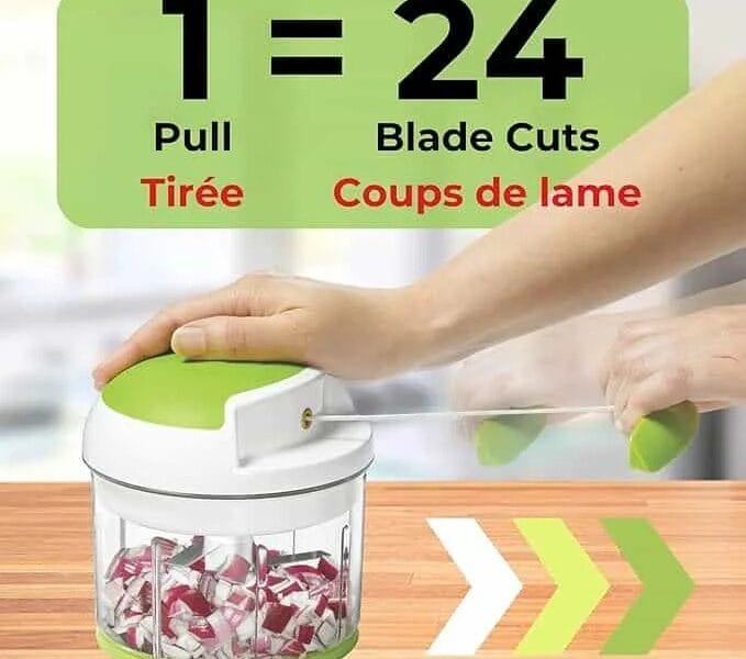 Starfrit Pull Chopper Multi Purpose Manual Food Processor