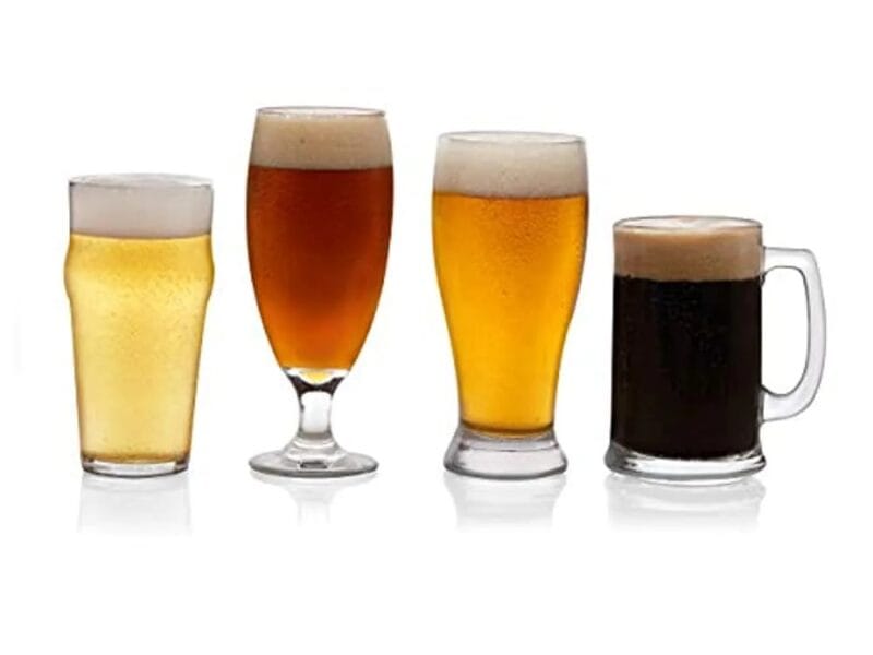 Libbey Craft Brews Assorted Beer Glasses Set of 4