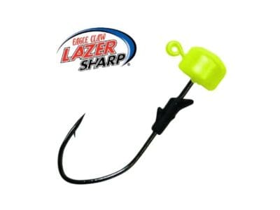 EAGLE CLAW LAZER SHARP QLNJ316-03 3/16 oz 5.3g FINESSE JIG HEADS PRE BEND QTY 5