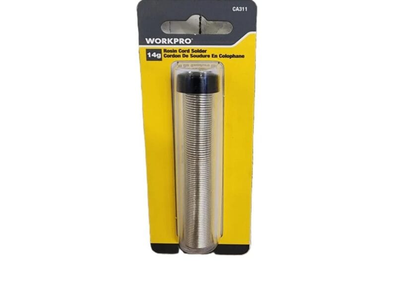 WorkPro Rosin Cord Solder with Storage Tube