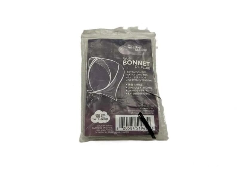 Chaby International Rain Bonnet