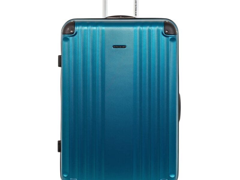 Jetstream 28-inch Softside Rolling Spinner Upright Carry-on Luggage, Teal