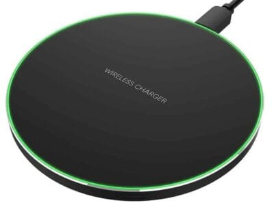 Qi Standard Ultra-thin Aluminum Alloy Fast Wireless Charger
