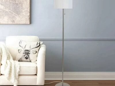 Mainstays Floor Lamp White