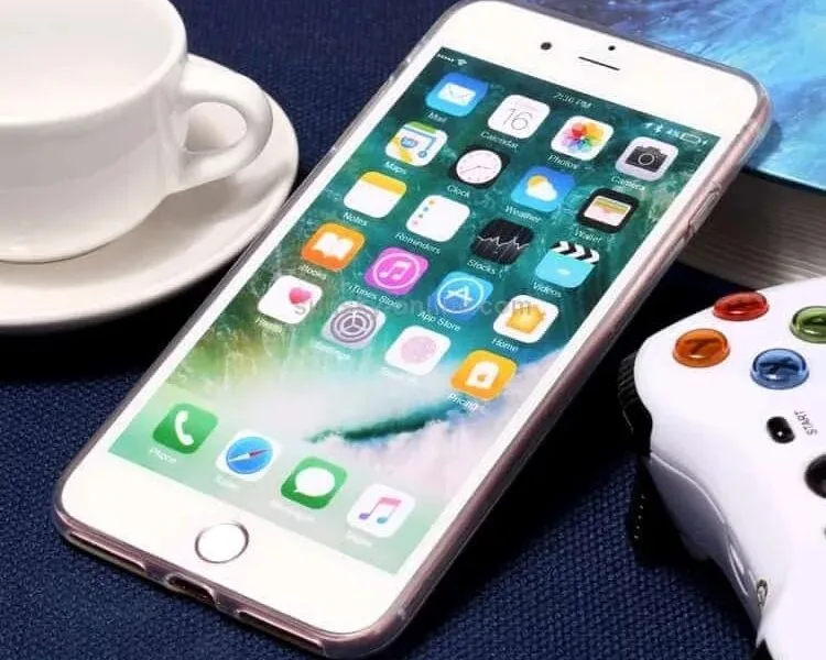 Protective Case for iPhone 8 Plus & 7 Plus Embossment Garden Rose Pattern Soft TPU