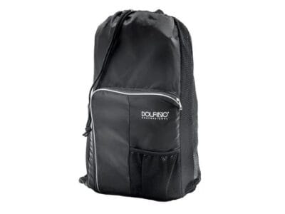 Dolfino Pro Nylon Swim Gear Backpack – Black