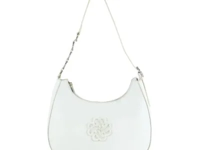 Sam & Libby Elena Medalion Logo Moon Shape Shoulder Bag