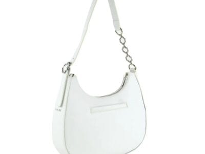 Sam & Libby Elena Medalion Logo Moon Shape Shoulder Bag