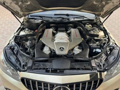 Unique Mercedes E63 with sport body kit