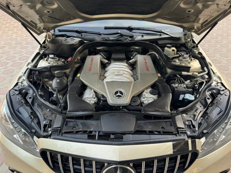 Unique Mercedes E63 with sport body kit