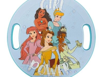 Disney Girl Power Princesses Balance Board – Teal/Blue, Non-slip textured surface