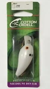 Cotton Cordell Ripplin Red Fine Baits Chrome Blue Back