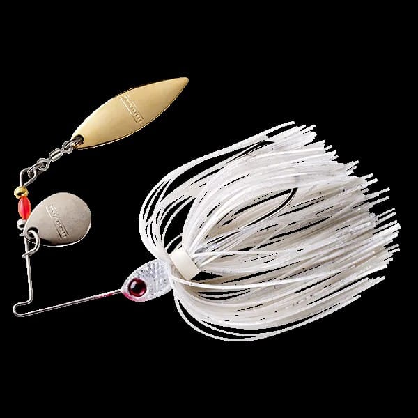Eagle Claw Ball Head Fishing Jig White with Bronze Hook 3/8 oz 10 Count