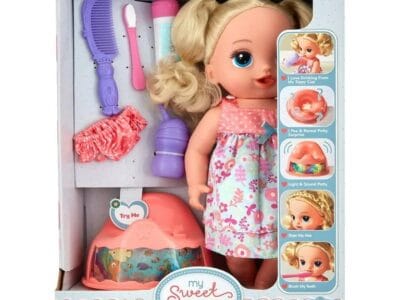 My Sweet Love Potty Training Doll and Play Set 7 Pieces
