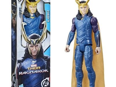 Marvel: Titan Hero Series Thor Ragnarok Loki Kids Toy Action Figure for Boys and Girls (12”)