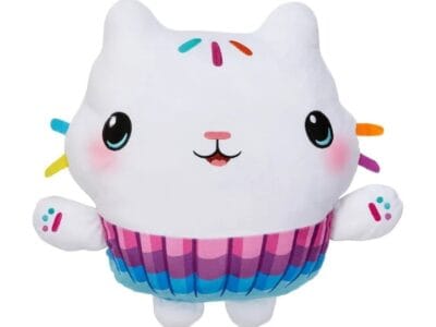 Gabby’s Dollhouse Kids Bedding Plush Cuddle and Decorative Pillow Buddy, DreamWorks