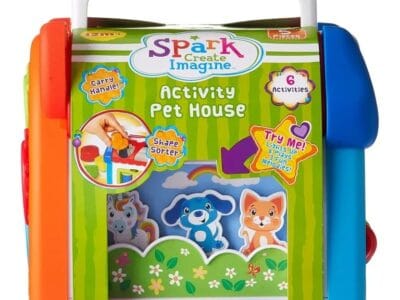 Spark Activity Pet House, Shape Sorter, 6 Activities