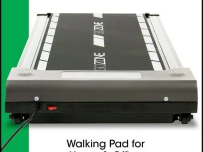 Gozone Under Desk Exercise Treadmill with Remote, Walking Pad for Home and Office, Adjustable Speeds